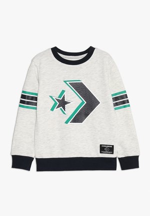 Sweatshirt - mottled light grey