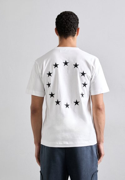 Études EUROPA BACK - T-Shirt print - white