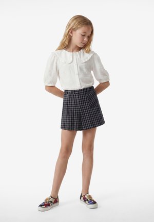 Koton, PLAID  - Shorts - dark blue