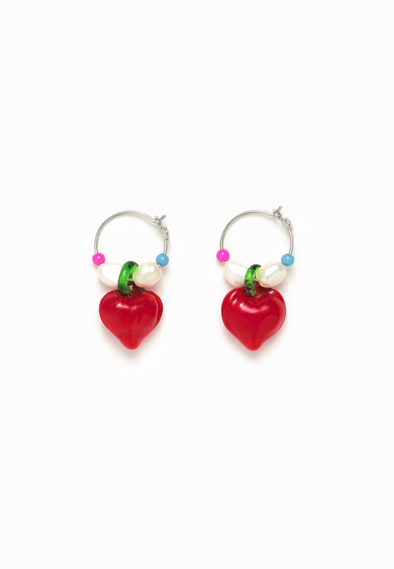 Damen Taschen | Bimba Y Lola SMALL DANGLING FRUIT BEADS HOOP Ohrringe strawberry/rot - PX81712 Damen Taschen | Bimba Y Lola SMALL DANGLING FRUIT BEADS HOOP Ohrringe strawberry/rot - PX81712