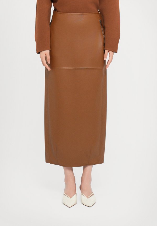 FABIANA - Bleistiftrock - cuoio