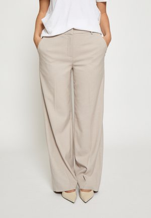 ELVERA MID WAIST  - Broek - string grey