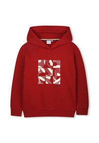 BOSS Kidswear JUNIOR HOODED - Sweatshirt com capuz - dark red