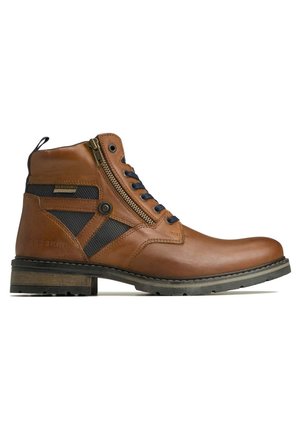 Bottines à lacets - marron