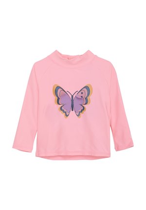 Long sleeved top - salmon rose