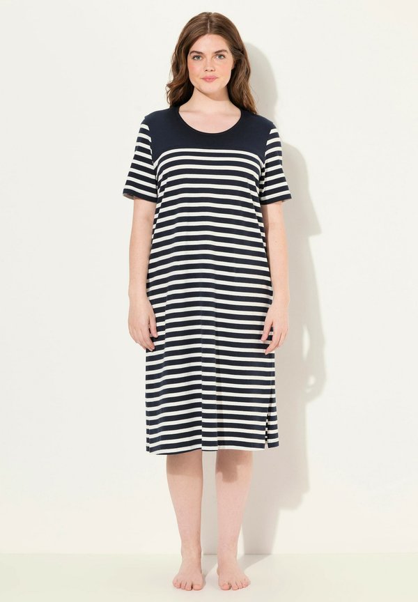 STRIPED SHORT SLEEVE - Nachthemd