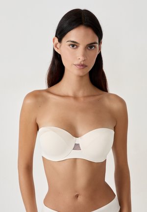 PURE ECLAT - Sujetador sin tirantes/multiescote - off-white