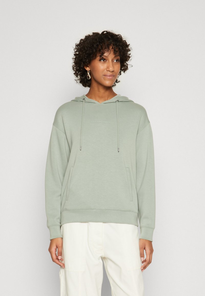 MSCH Copenhagen LOGO HOOD - Sweatshirt - green/grøn - Zalando.dk