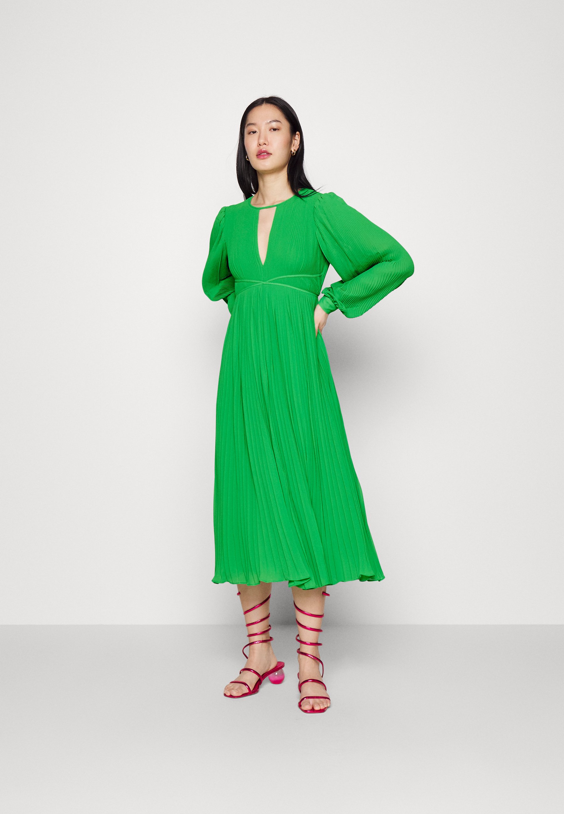 MICHAEL Michael Kors PLEATED - Cocktail dress / Party dress - spring green/ green 