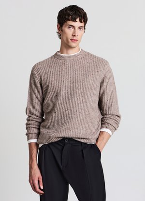 Calliope, Pullover - var beige