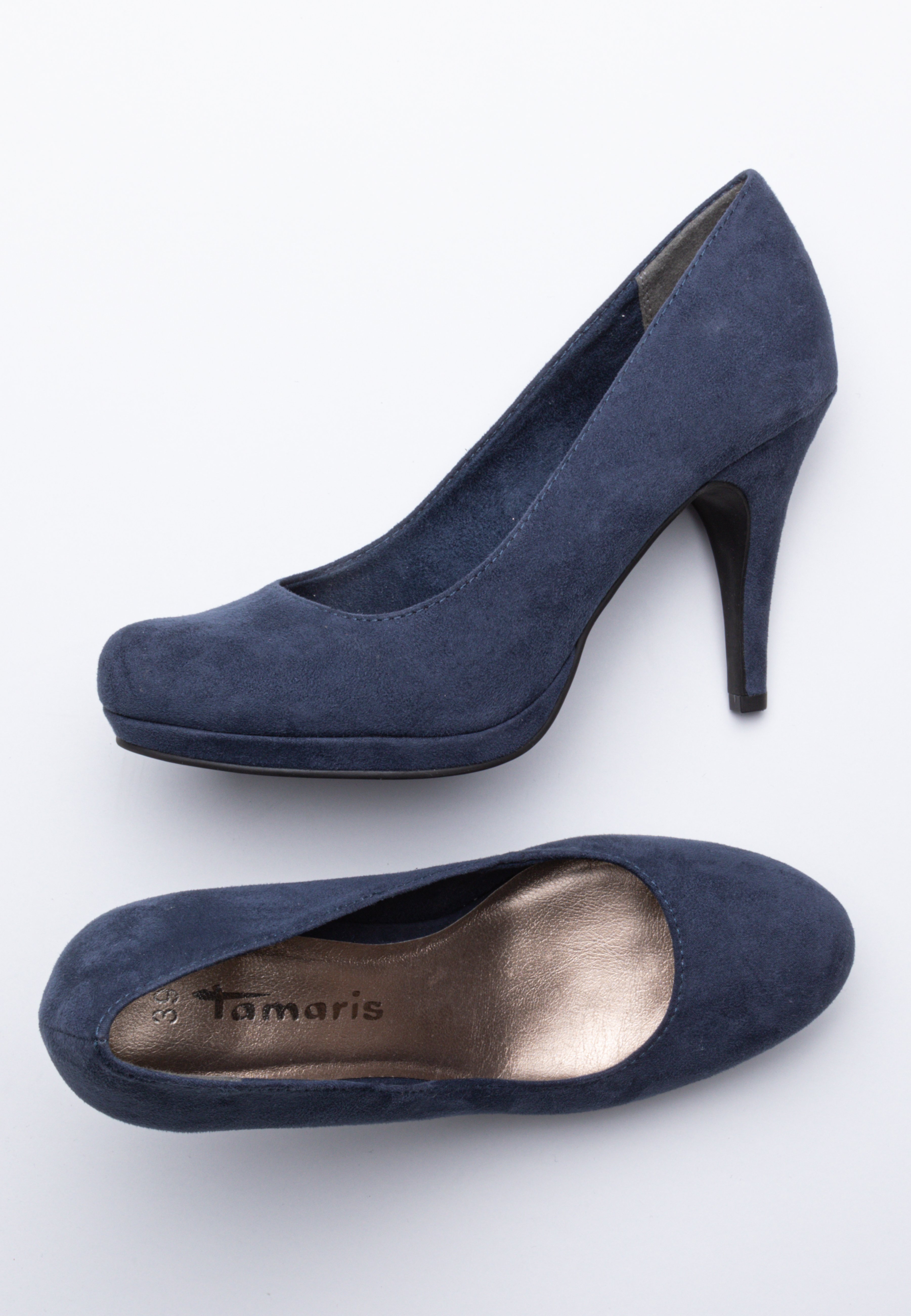 Tamaris Hoge hakken - blue/donkerblauw - Zalando.nl