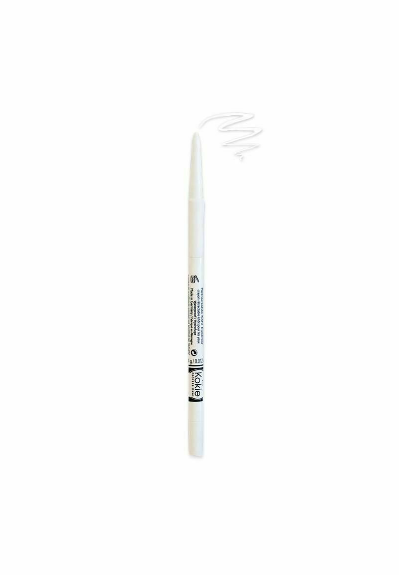 Kokie Cosmetics - KOKIE RETRACTABLE KOHL EYELINER - PURE WHITE - Eyeliner - white, Forstør