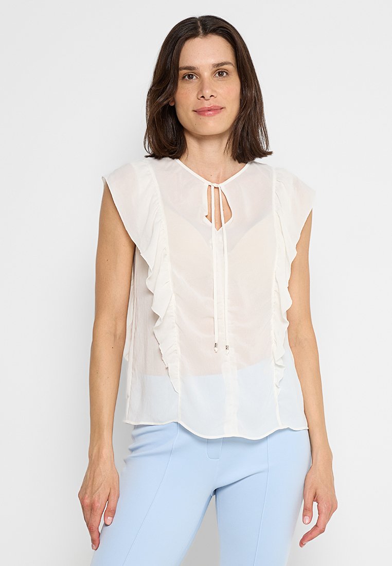Marc Cain Blouse crème Marc Cain Blouse crème