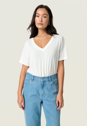 Soaked in Luxury COLUMBINE - T-shirt basique - broken white