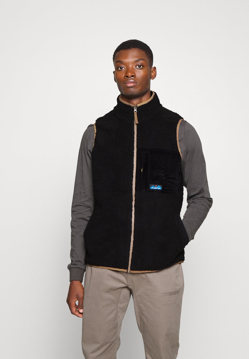 KAVU COOPER Waistcoat black Zalando.ie