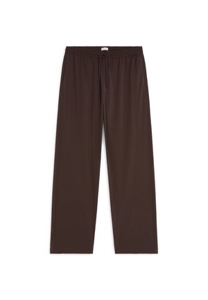 ARKET, ARKET PULL-ON TROUSERS - Pantalon de survêtement - brown melange