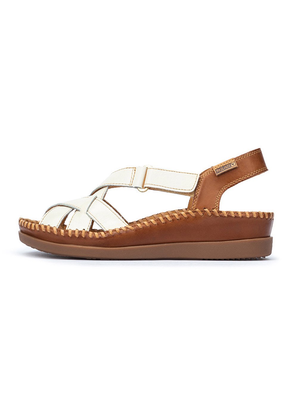 Pikolinos CADAQUES WK - Sandalias de cuña - white/blanco - Zalando.es