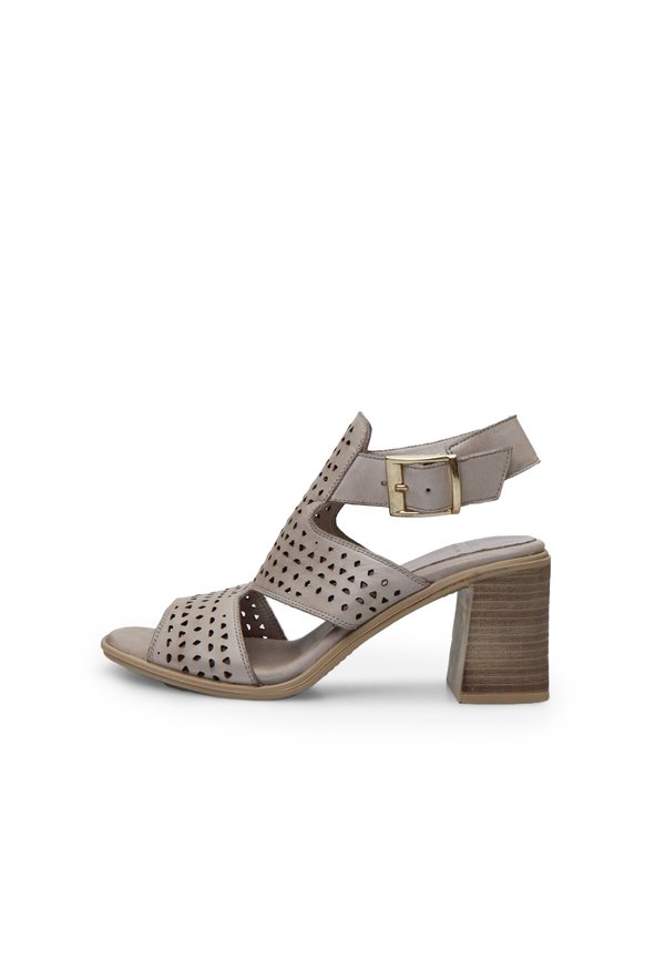 Riemensandalette - taupe