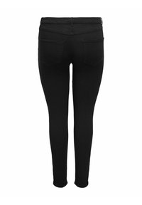 ONLY Carmakoma CARTHUNDER PUSH UP REG SK MBD NP - Jeans Skinny Fit - black