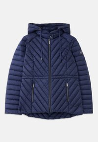 DRAWSTRING CHEVRON - Light jacket - midnight