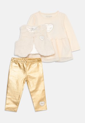 Guess, BABY TODDLER SET  - Жилетка - cream white