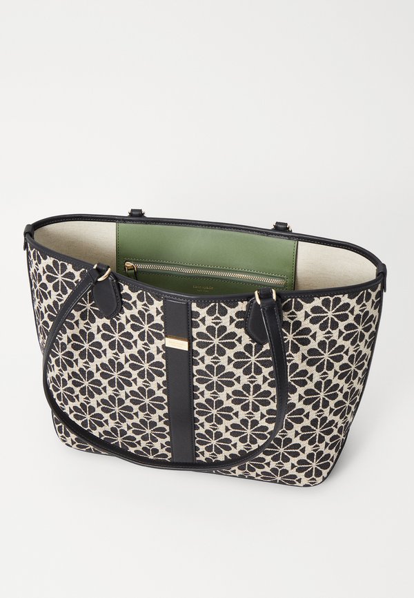 FLOWER MEDIUM OPEN TOTE - Handbag - sand multi2