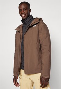 The North Face CARTO TRICLIMATE JACKET - Chaqueta softshell - smokey brown/black