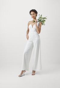 WAL G. FLEUR ONE SHOULDER  - Kombinezonas - white