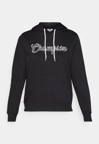 Champion GRAPHIC HOODIE - Hanorac - black