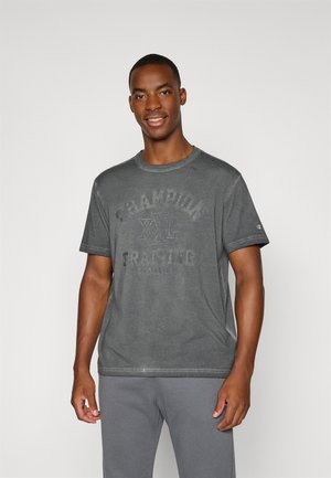 GYM LIFESTYLE CREWNECK GRAPHIC - T-shirt med print - black