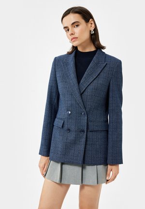 DOUBLE-BREASTED - Blazer - dark blue