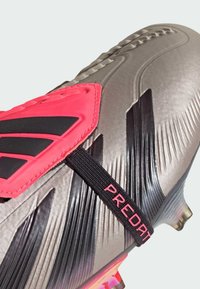 adidas Performance PREDATOR ELITE FT FG - Futbola apavi, cieta zeme - platinum metallic   aurora black   carbon