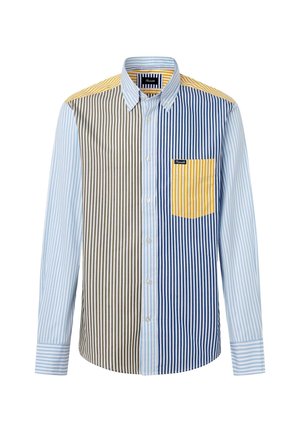 Façonnable, FAÇONNABLE SHIRT CLBD CO MIX STRIPES - Shirt - honey orange