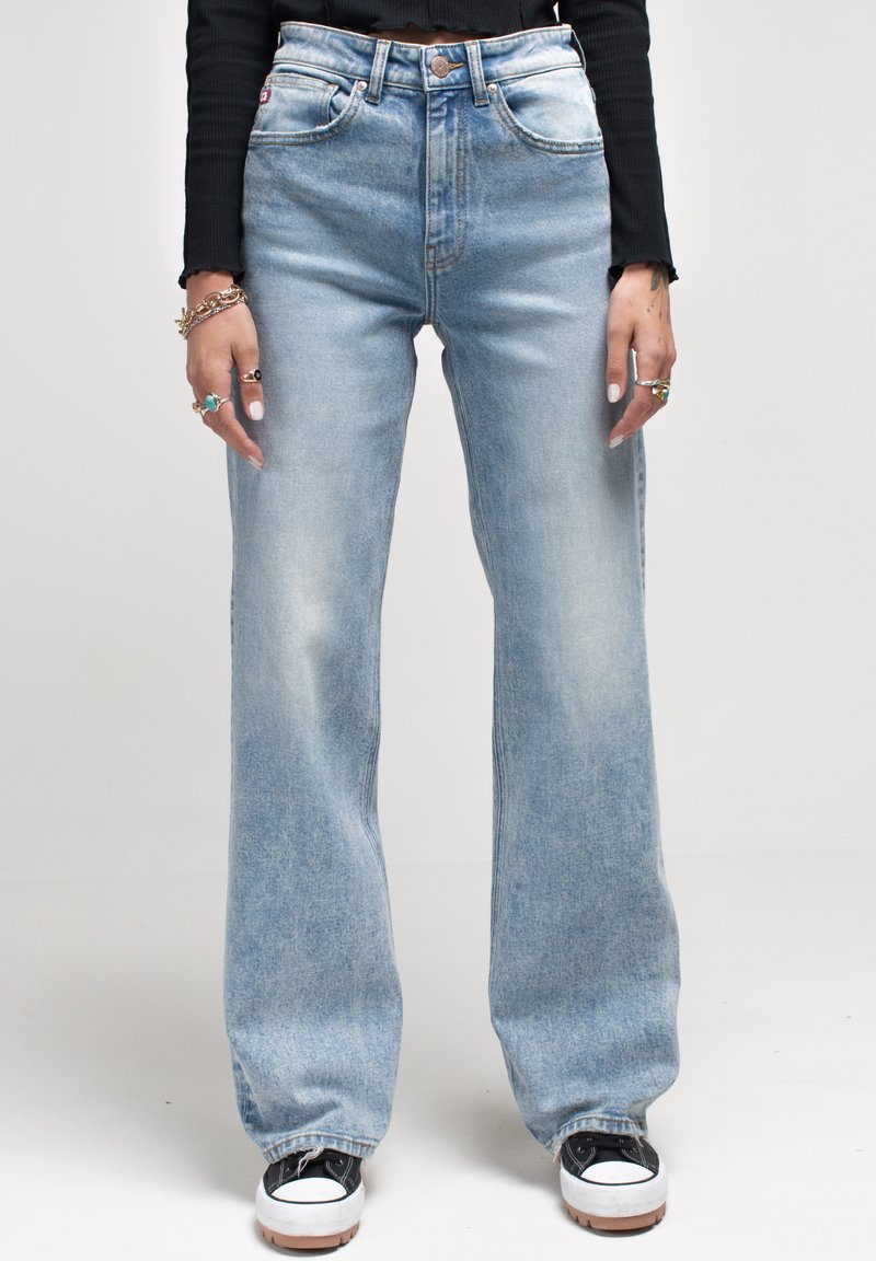 Big Star ATREA - Jeans Straight Leg - blau - Zalando.at