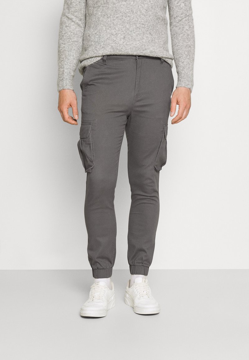 Pier One Calças cargo - dark grey