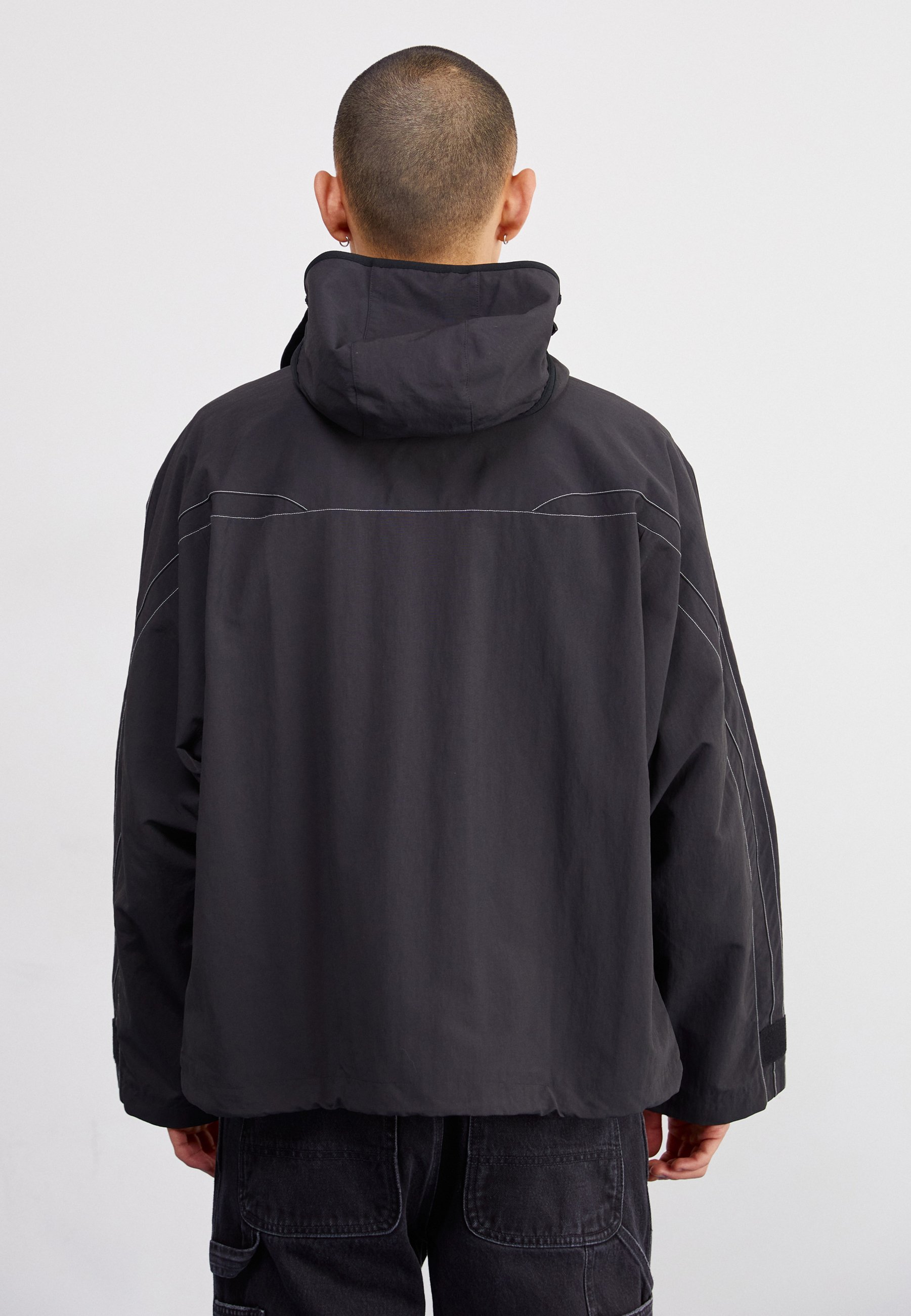 adidas Originals CUTLINE JACKET - Summer jacket - black - Zalando