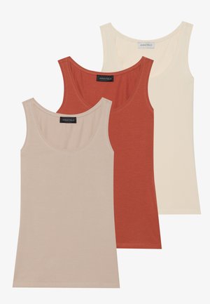 Anna Field by Zalando 3 PACK - Top - off-white,taupe,cognac