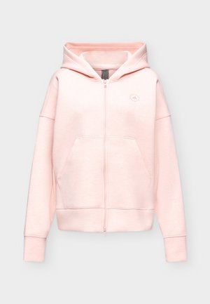 adidas by Stella McCartney, SCUBA HOODIE - Суитшърт с цип - icey pink