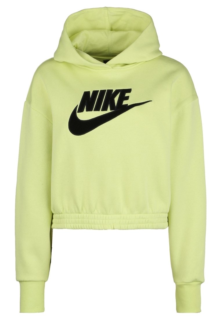 neon yellow hoodie nike