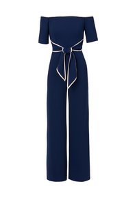 Adrianna Papell TIE  - Combinaison - navy sateen ivory