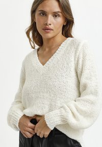 Kaffe LINANA  - Pulover - chalk