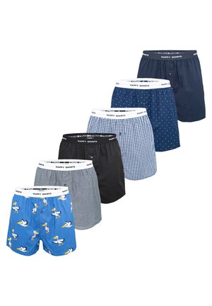 Happy Shorts 6-PACK MIX - Boxershorts - blue/black/grey