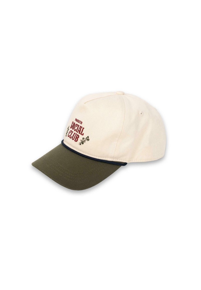 PROHIBITED Cap - off white green/off-white - Zalando