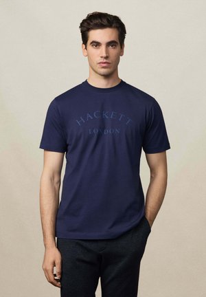 T-shirt med print - ink blue