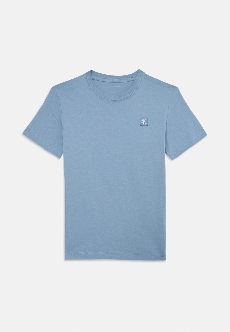 Calvin Klein Jeans MONO MINI BADGE UNISEX - T-shirt - bas - faded denim