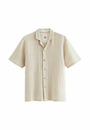 TEXTURED SHORT SLEEVE - Ing - ecru white