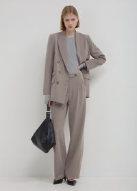 Calliope STRAIGHT CON TASCHINO  - Chino - marrone