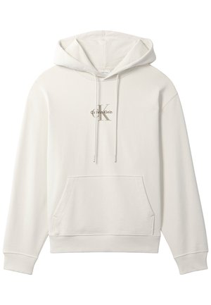 Calvin Klein Jeans, MICRO MONOLOGO - Hættetrøje - chalk