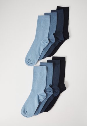 8 PACK - Socks - blue shades