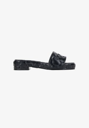 Valentino Garavani, MULES BLACK - Slip-on sandaler - black